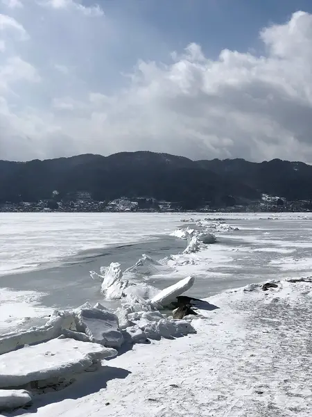 諏訪湖の釣り場