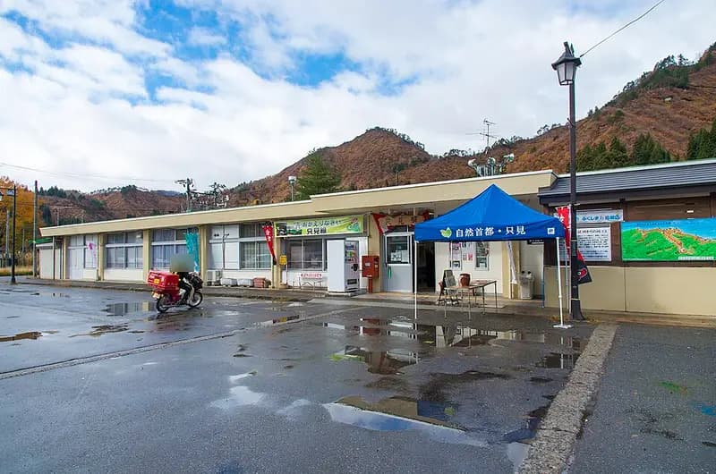 只見川上流の釣り場