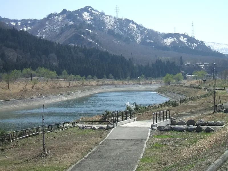 只見川上流(奥会津)の釣り場