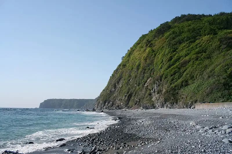 田野畑村島越漁港の釣り場