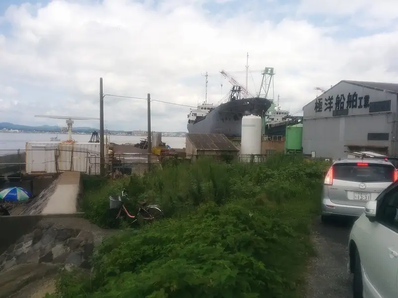 館山港の釣り場