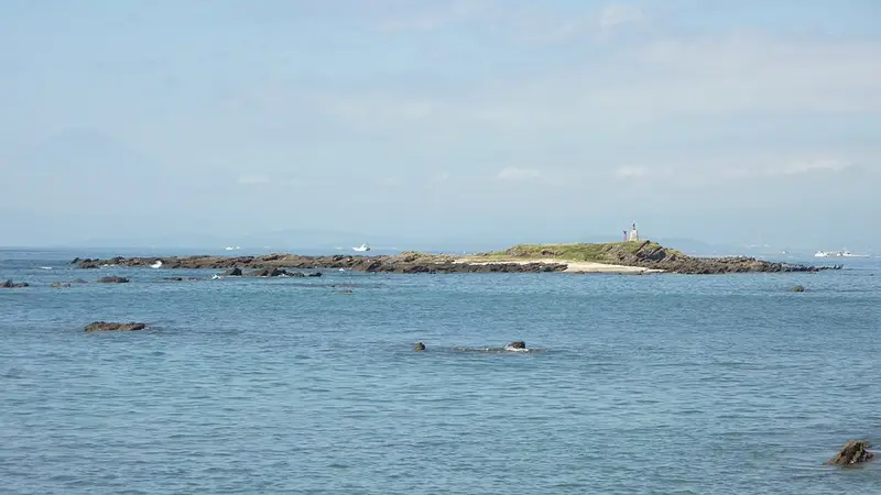 天神島の釣り場