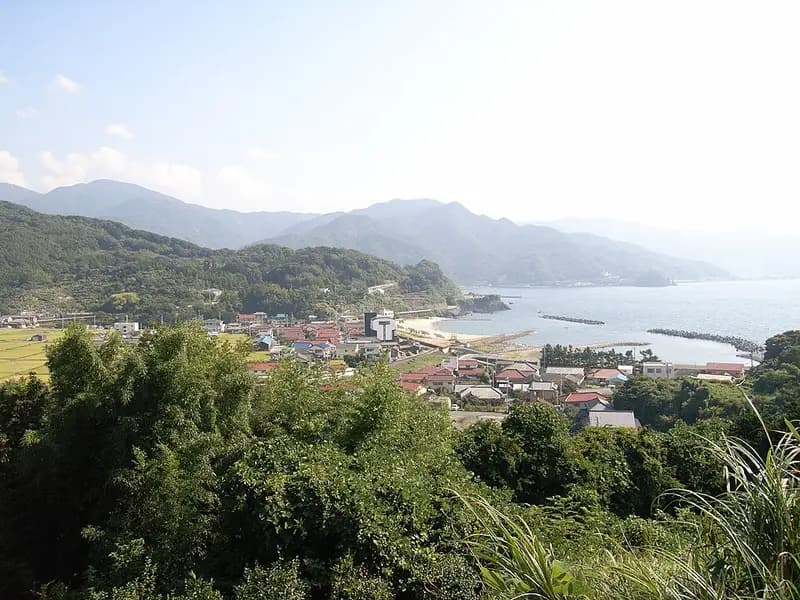 土肥港の釣り場