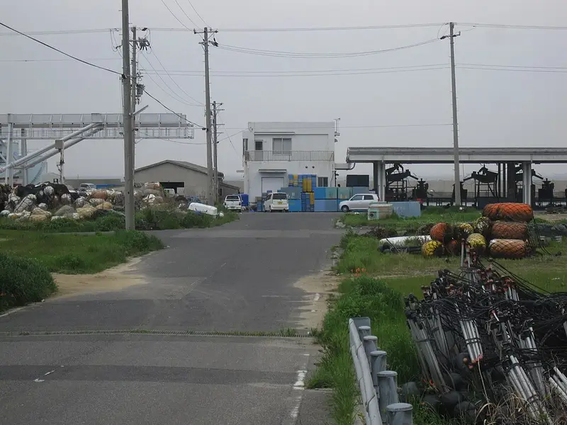 富島漁港の釣り場