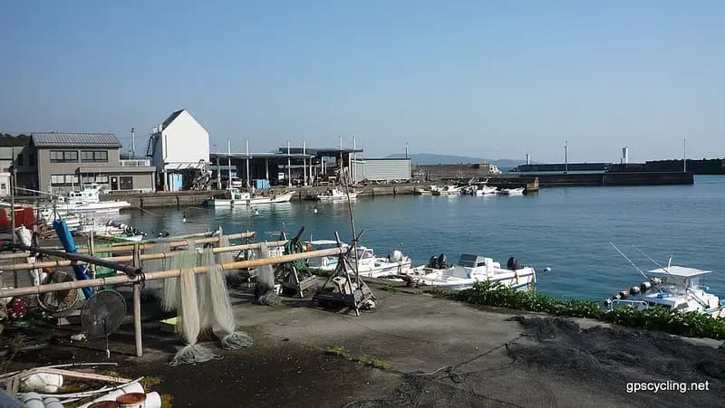 土佐清水市以布利港の釣り場