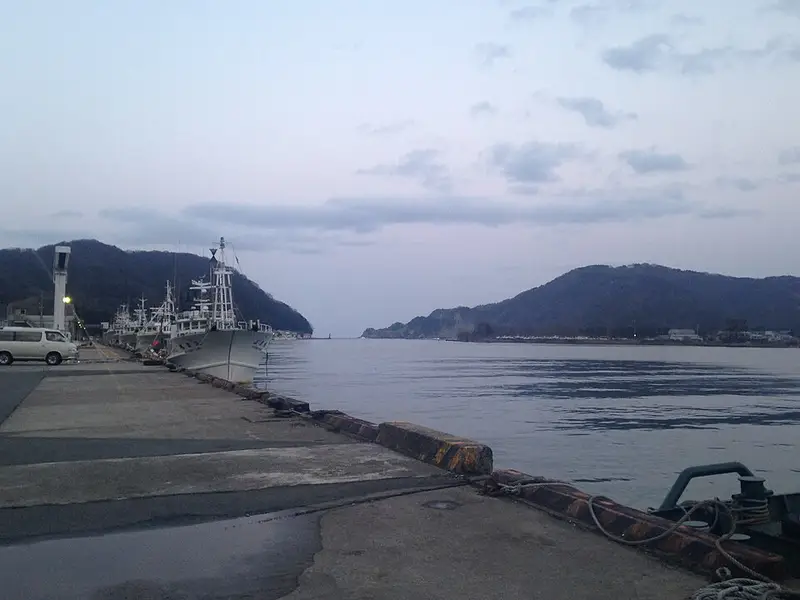 津居山港の釣り場