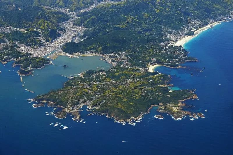 爪木崎の釣り場