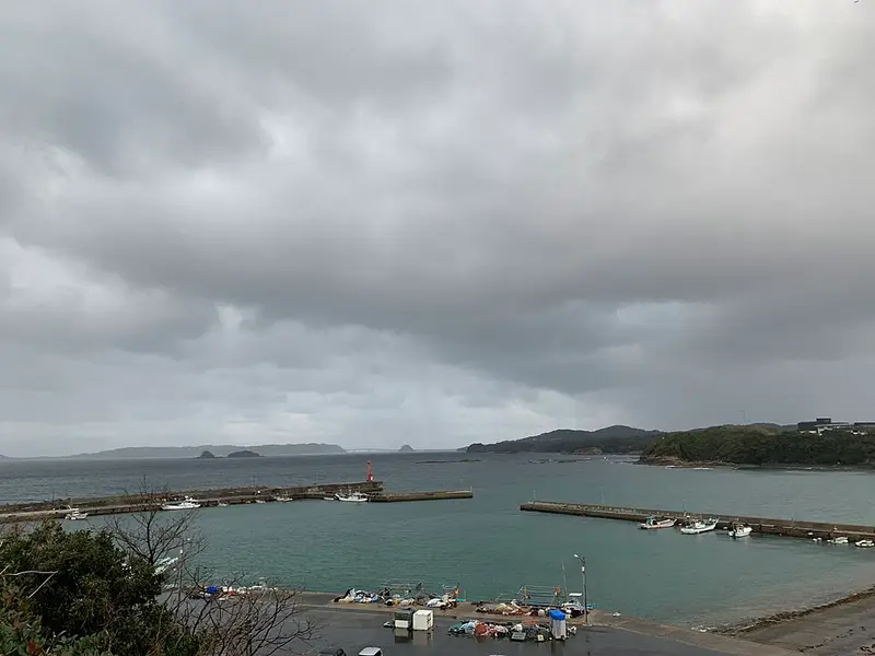 角島大浜海岸の釣り場