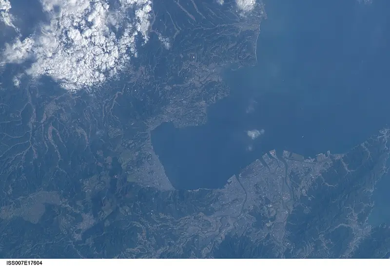 津屋崎漁港堤防の釣り場