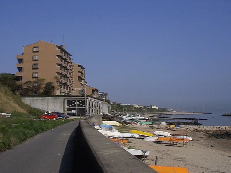 魚住漁港の釣り場