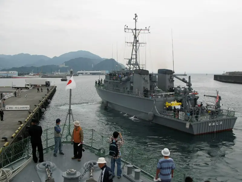 焼津新港堤防の釣り場